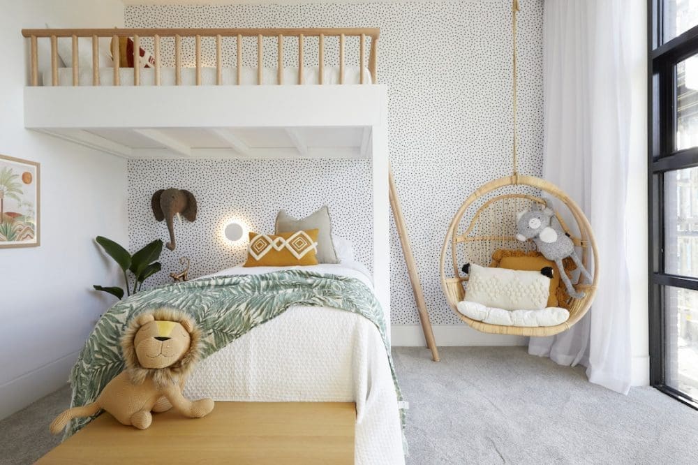 The Block 2020_Week 5_Luke and Jasmin_kids bedroom_main view