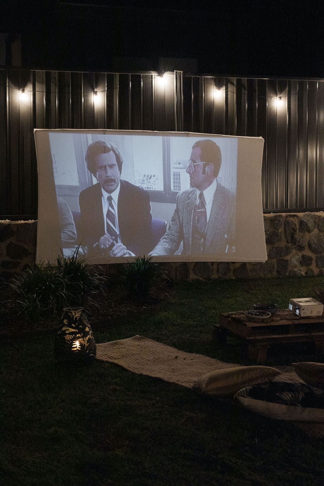 Backyard cinema