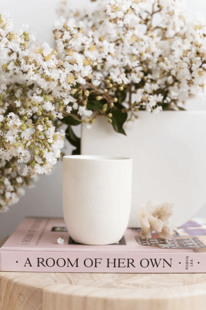 Little Flame Co sea salt candle