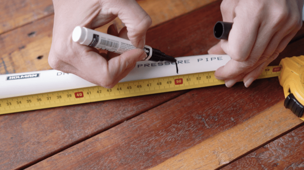 Cut pipe down to size
