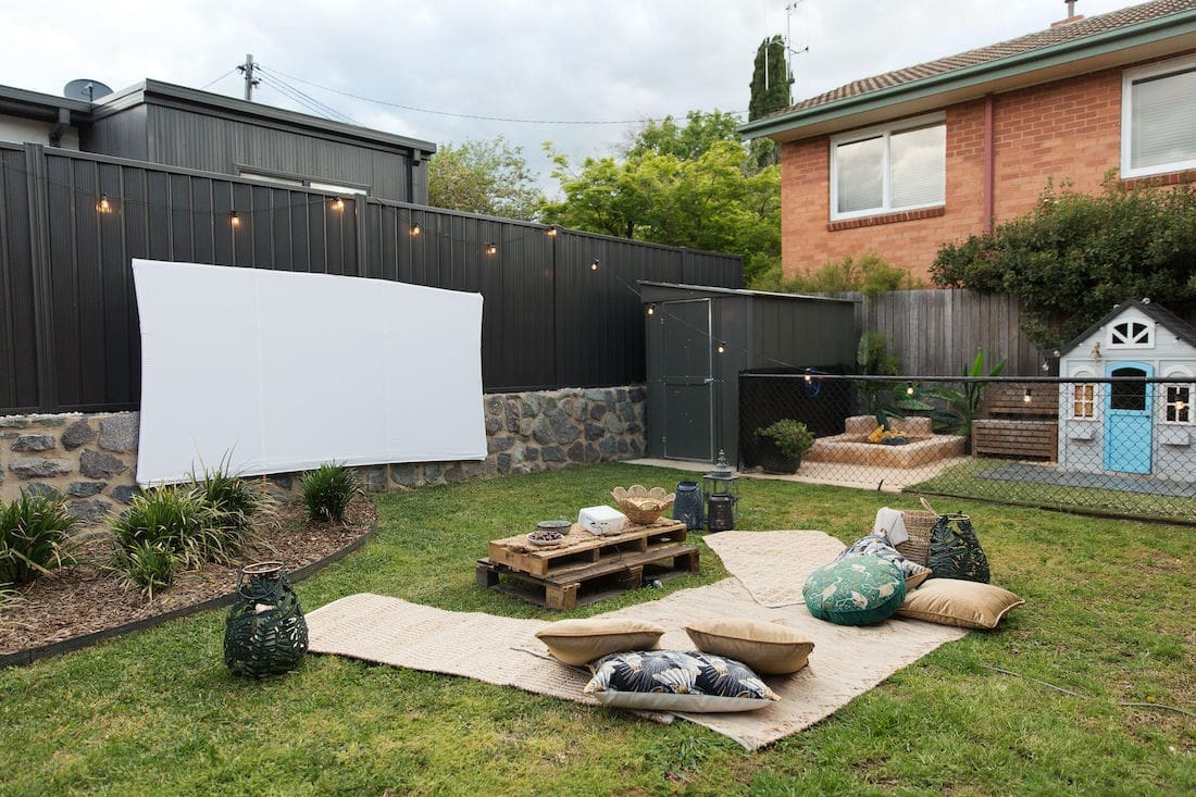 How to create an outdoor cinema: Turn your backyard into a theatre