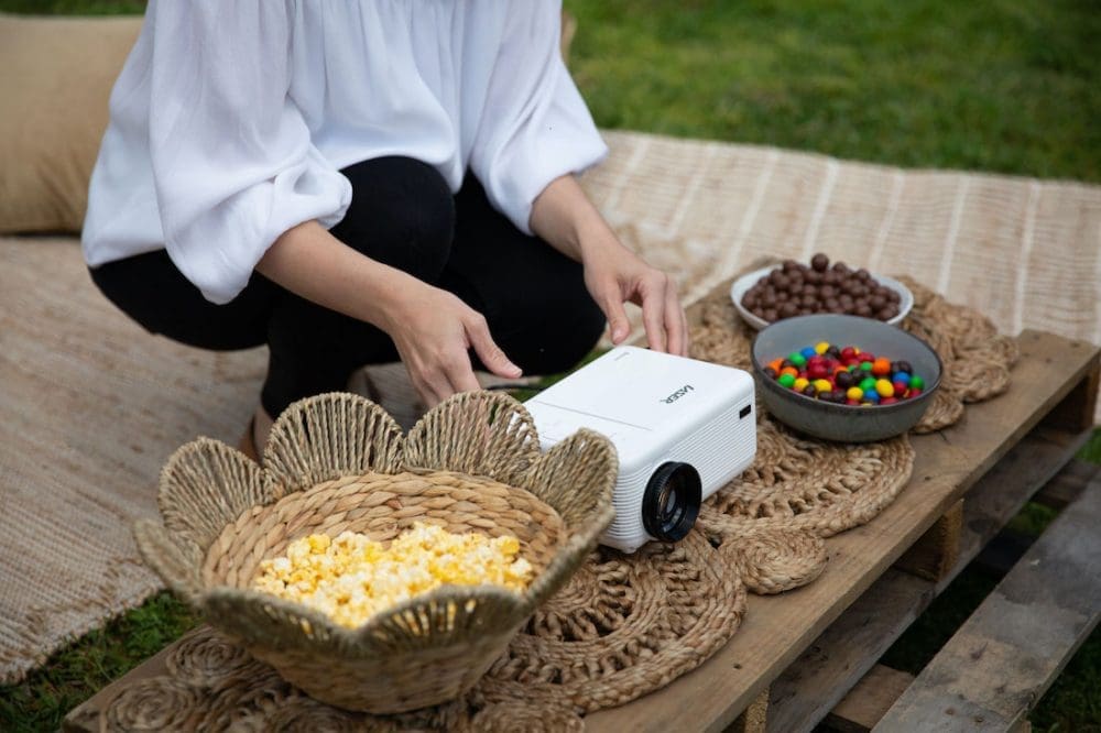 Set up projector