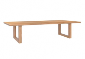 Solid timber dining table