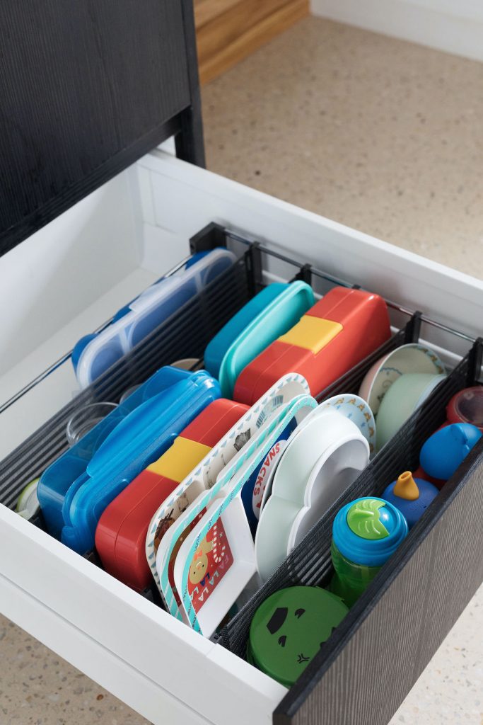Spaceflexx kitchen drawer organising