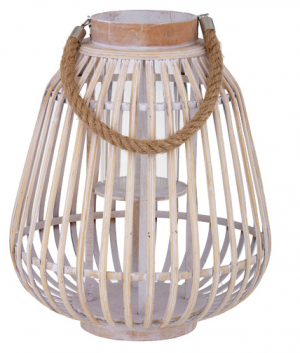 Bamboo outdoor lantern