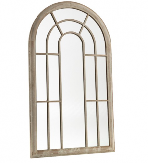 Outdoor arch mirror