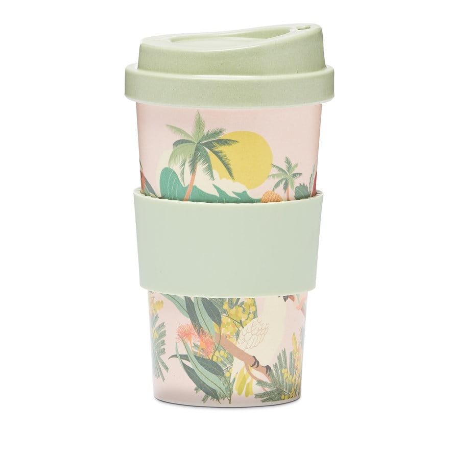 Bamboo coffee cup
