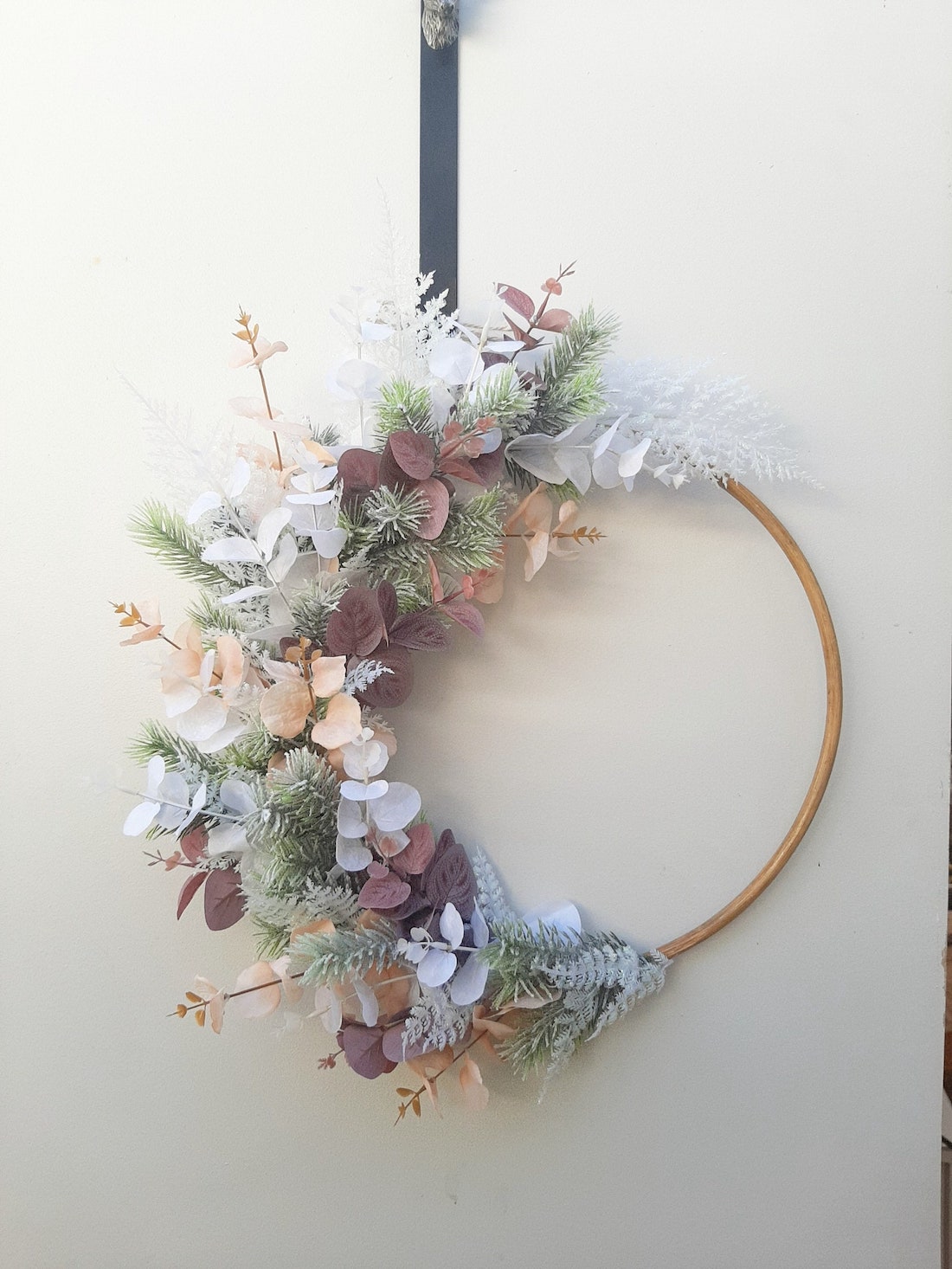 Handmade floral wreath
