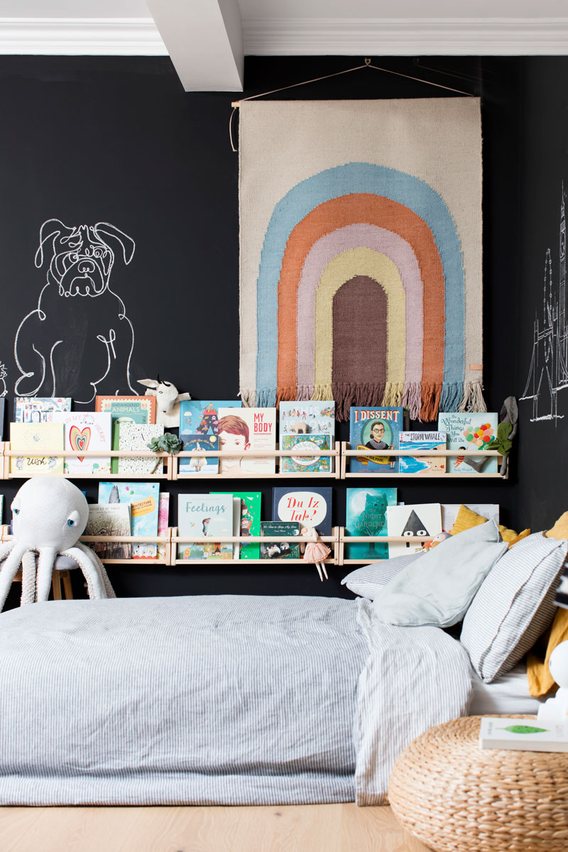 Bookshelf how to decorate a boy's bedroom