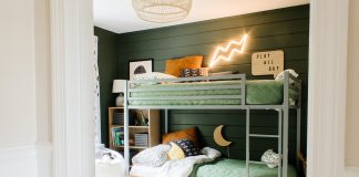 Boys bunk bedroom