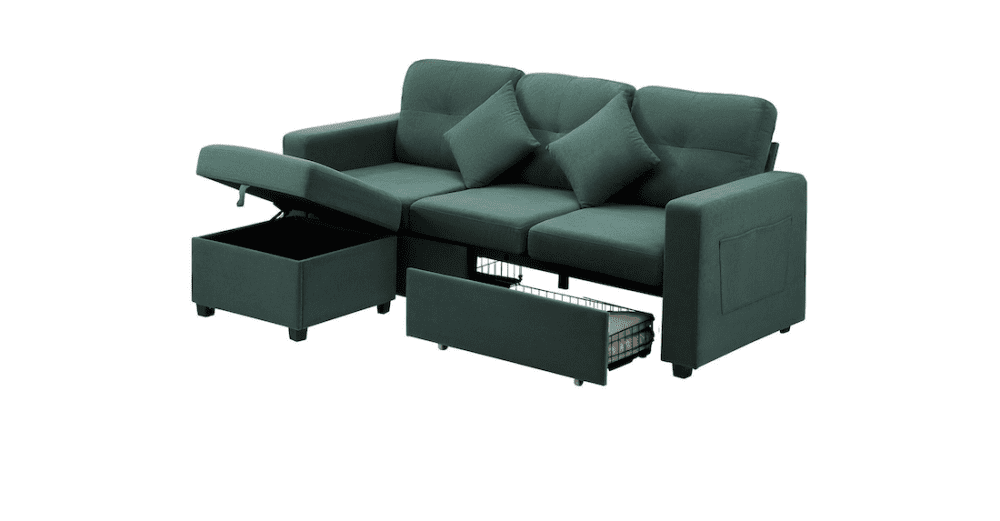 Brosa couch with storage