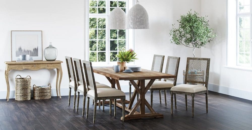 Provincial style dining room