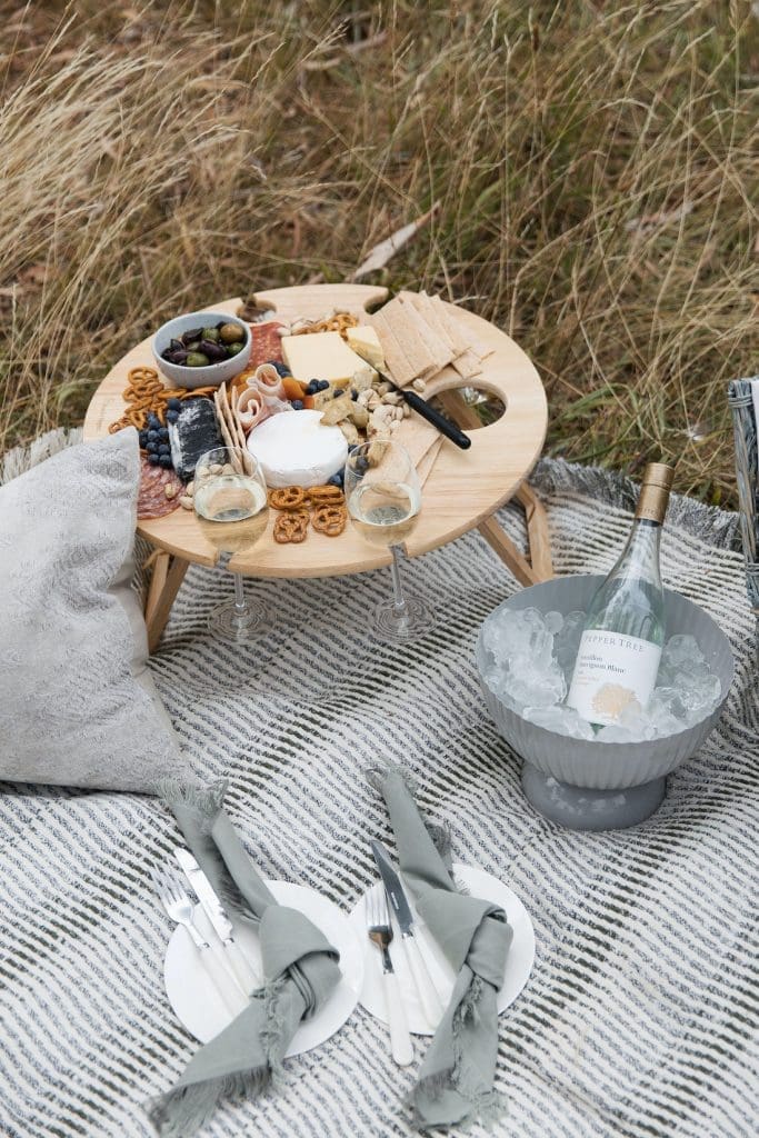 Ice bucket and charcuterie board