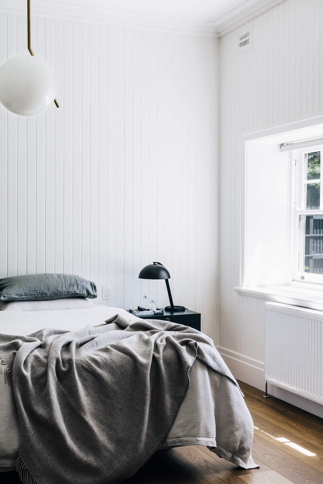 Simple styled bedroom
