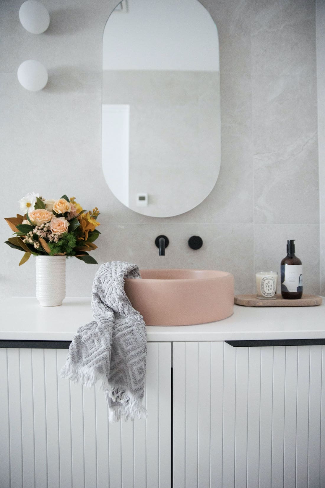 Vanity and shaving cabinet