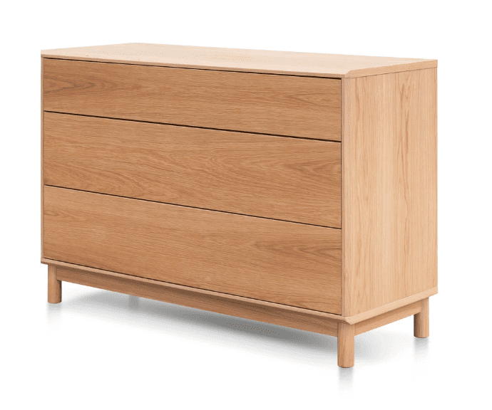 Interior Secrets_Eloise 3 Drawers Dresser Unit - Natural Oak