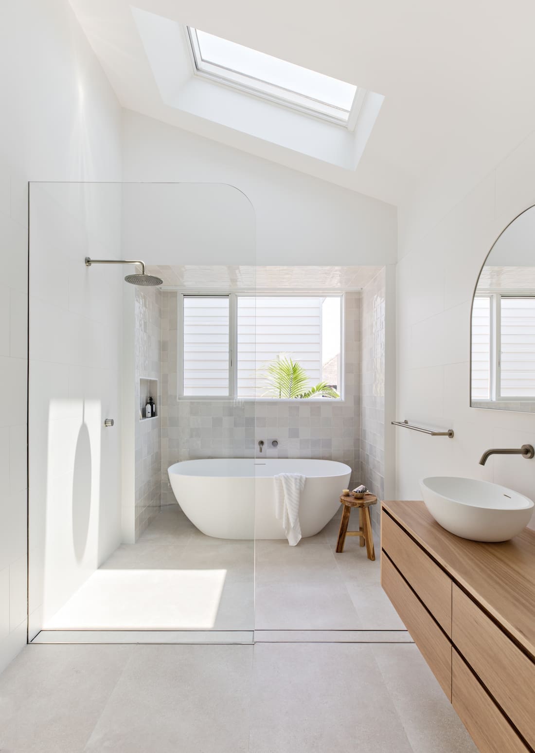 Orton Haus bathroom with freestanding bath