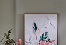 Botanical tapestry art but Monica Henry