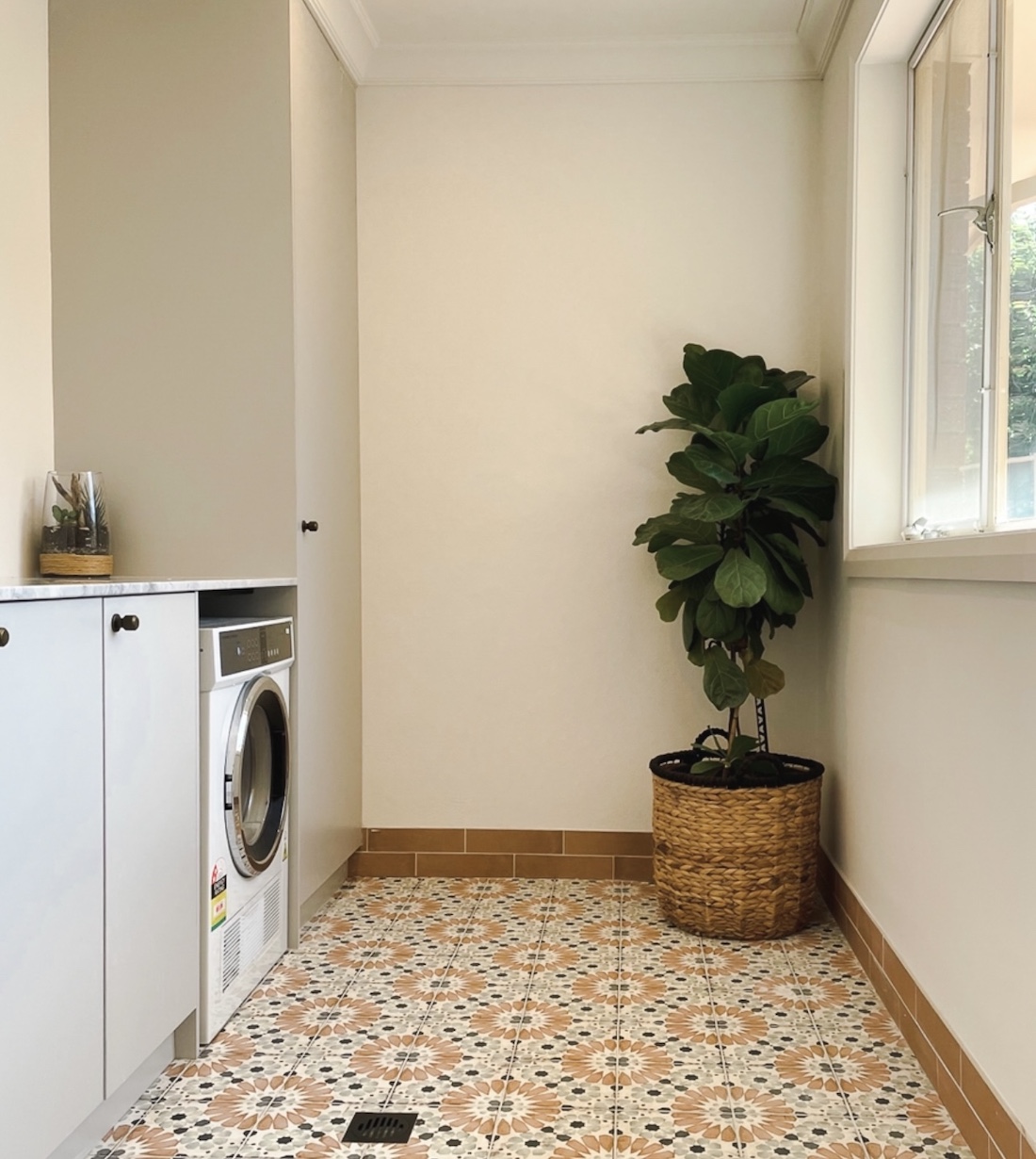 Renovated laundry by The Mill Design