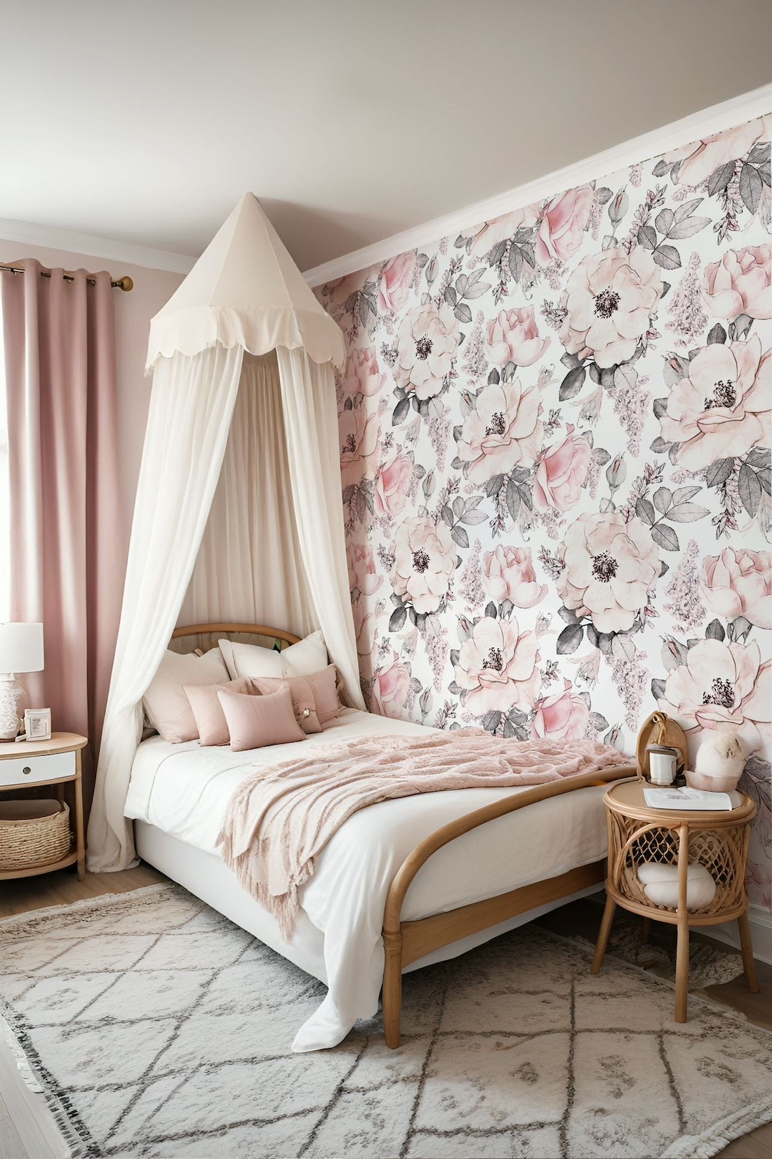 Boho Art and Styling wallpaper bedroom