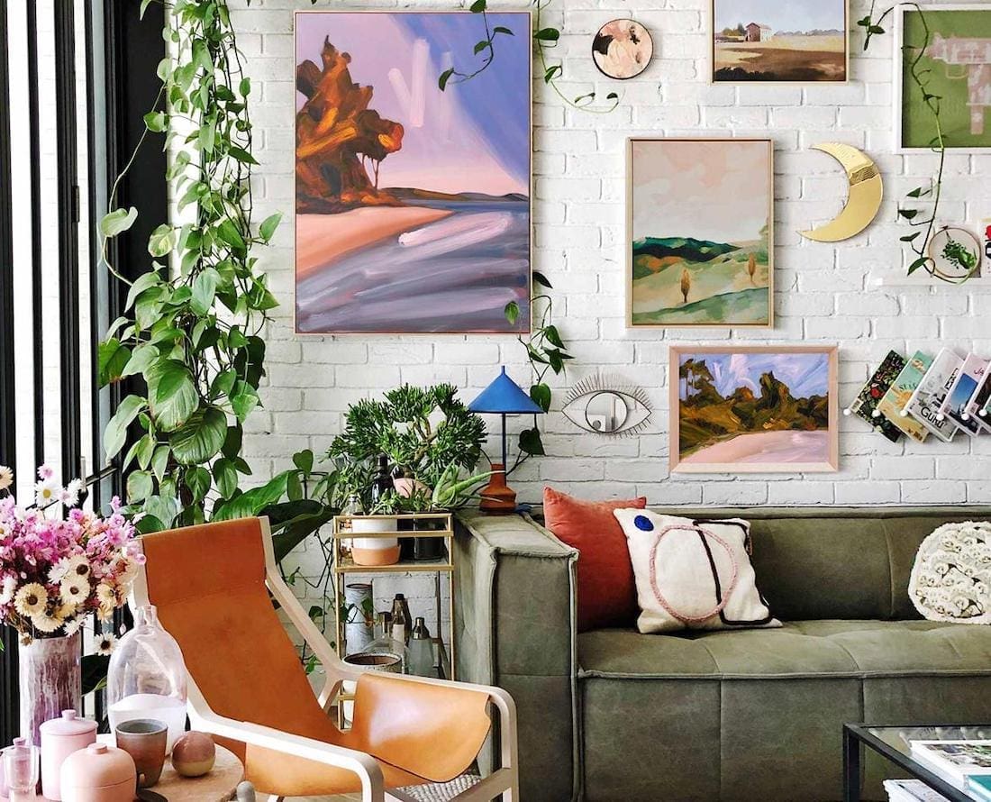 Gallery wall use art to style your home