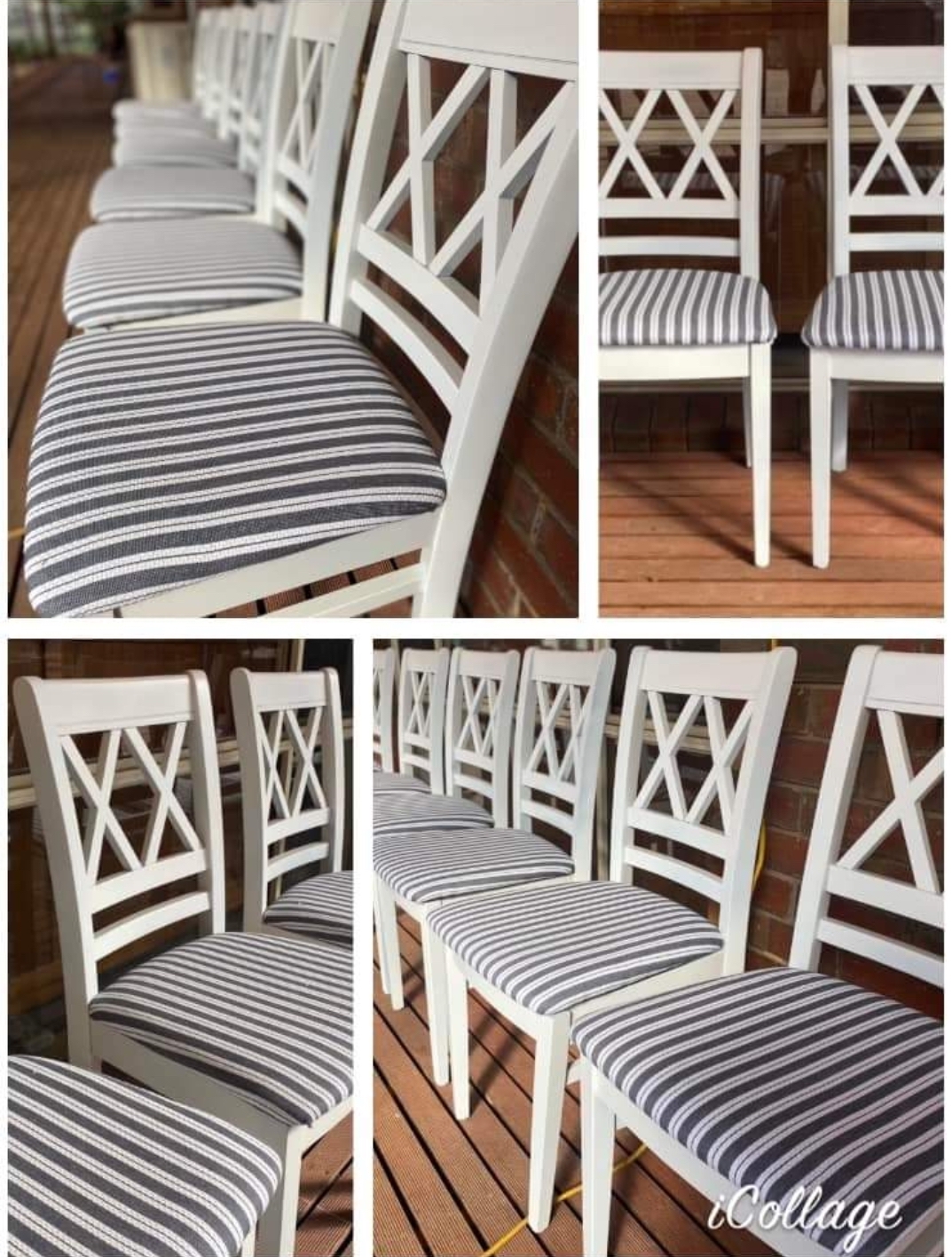 Hamptons style dining chairs
