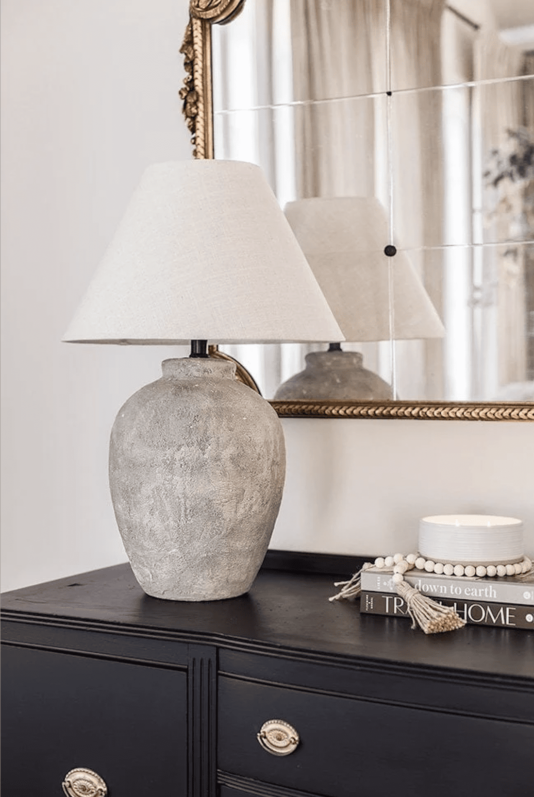 Concrete lamp