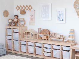 IKEA Trofast storage for kids playroom