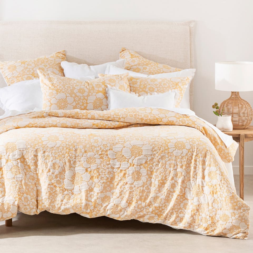 Pillow Talk spring bedding