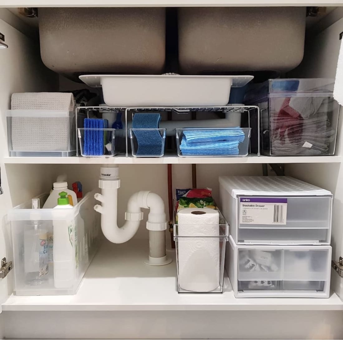 Under sink organisation