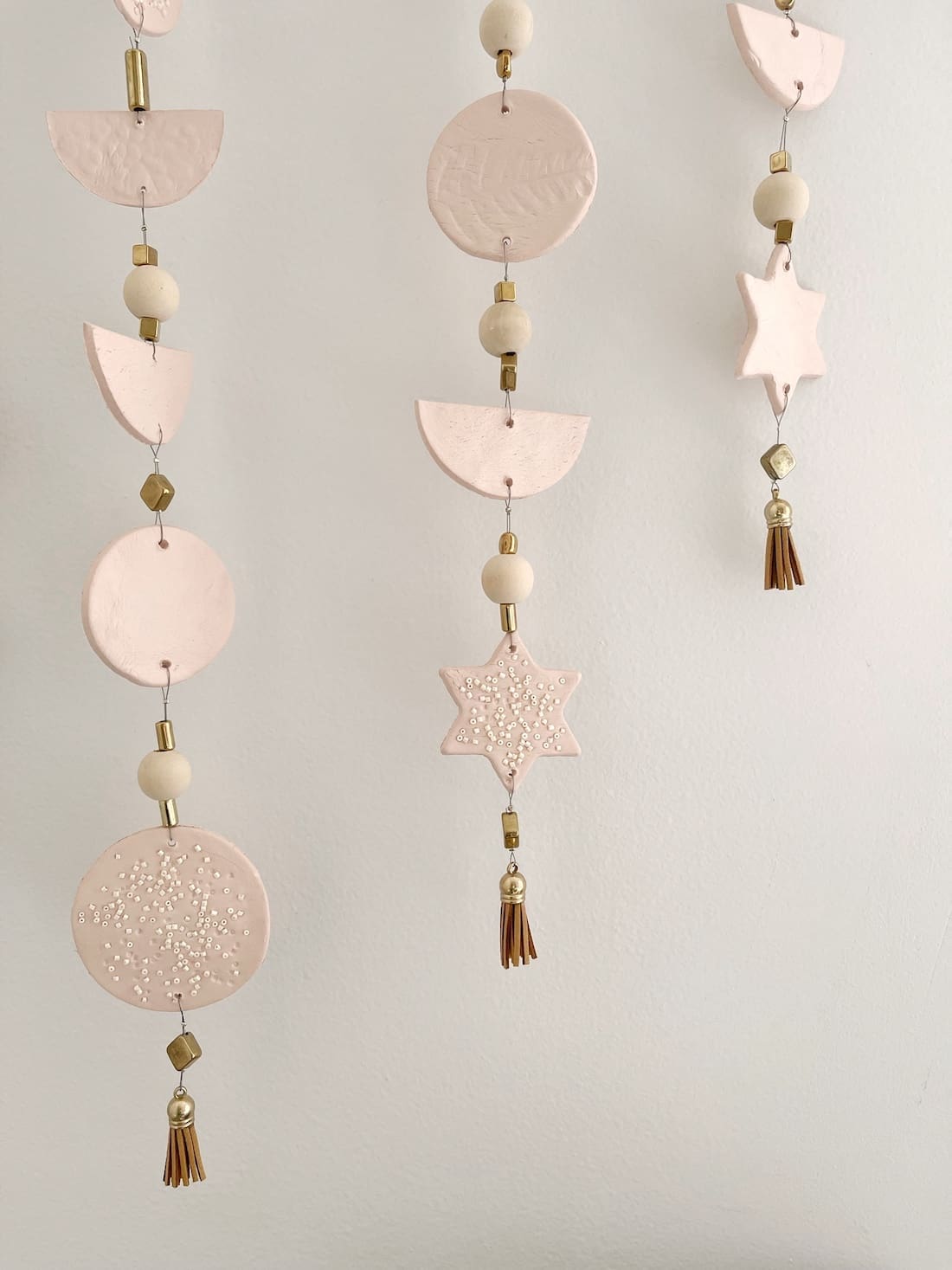 Clay wall hanging