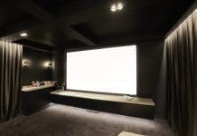 Must-haves for the perfect home theatre setup Giant projector at home cinema