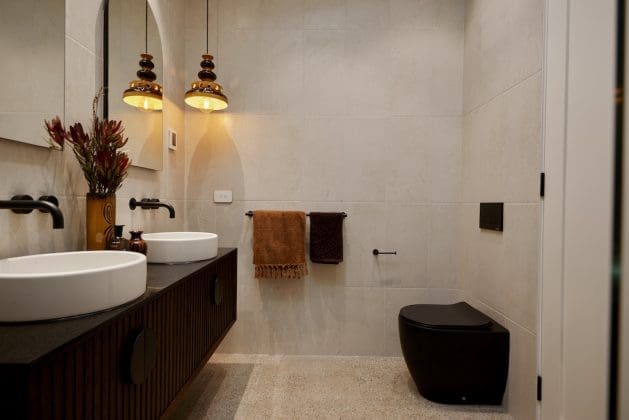 The Block 2021: Week 5 — Master bathroom reveal | Style Curator