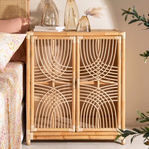 Rattan cabinet