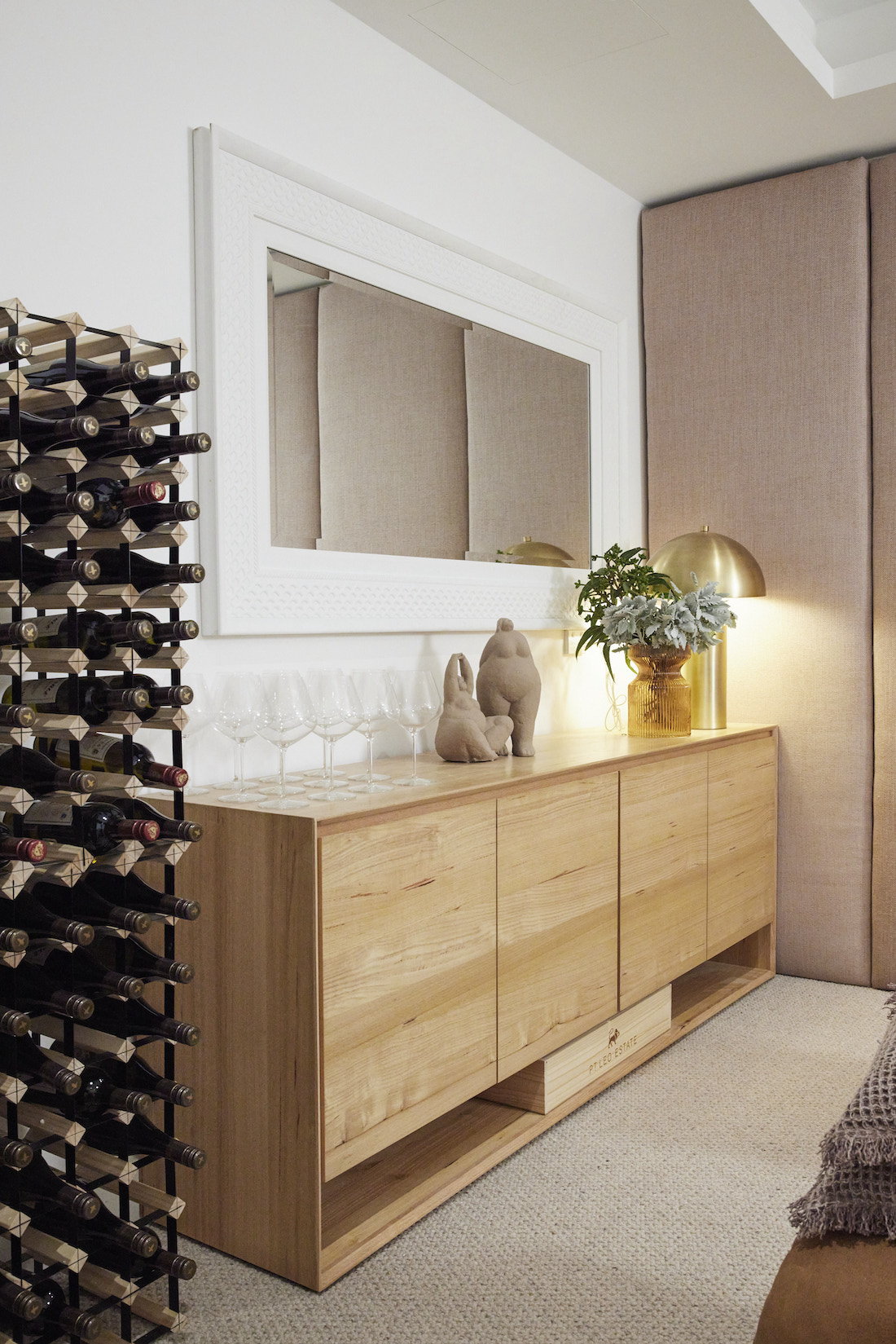 Wine storage and sideboard
