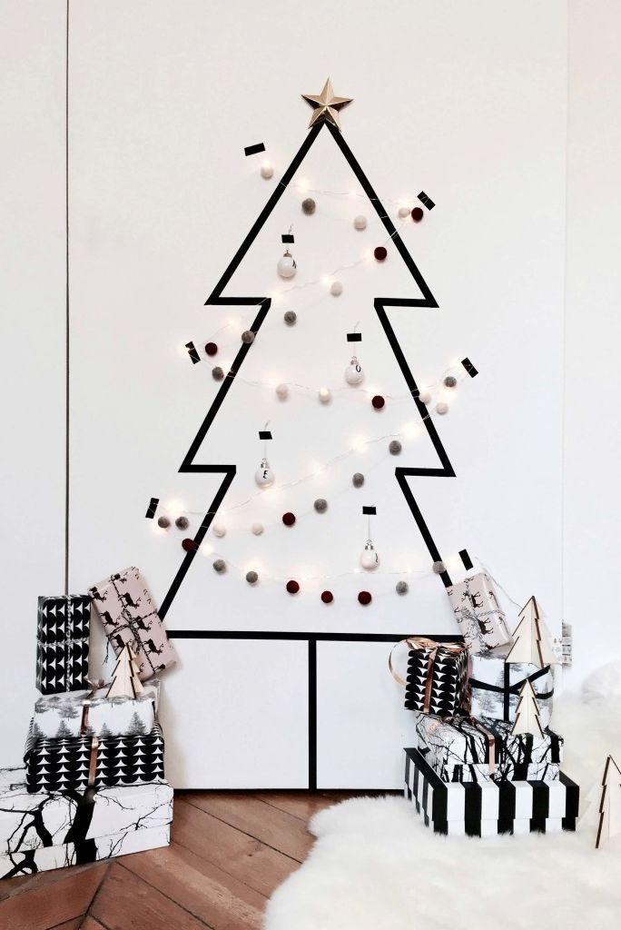 alternative Christmas trees _BlackWashiTape
