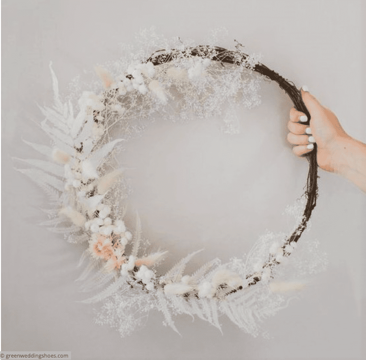 DIY Christmas wreaths _DriedFlower