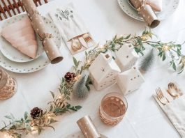 Kmart Christmas table styling