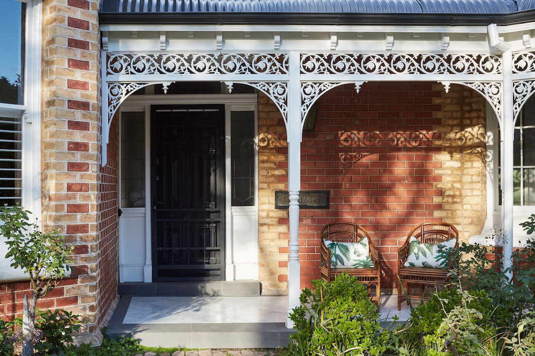 Exterior of heritage home in Melbourne