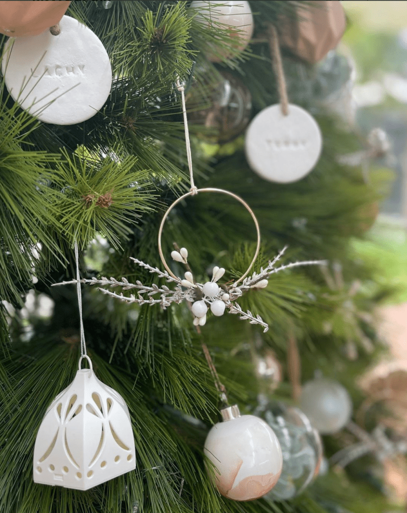 Mini wreath Christmas decoration