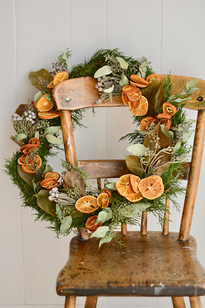 DIY Christmas wreaths_OrangeCinnamonWreath1