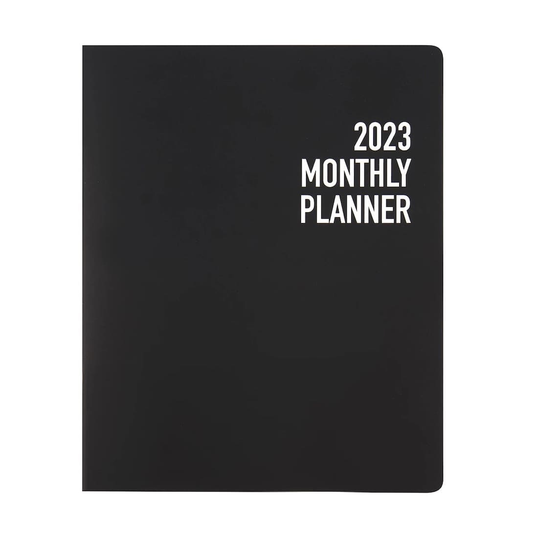 black stylish diaries