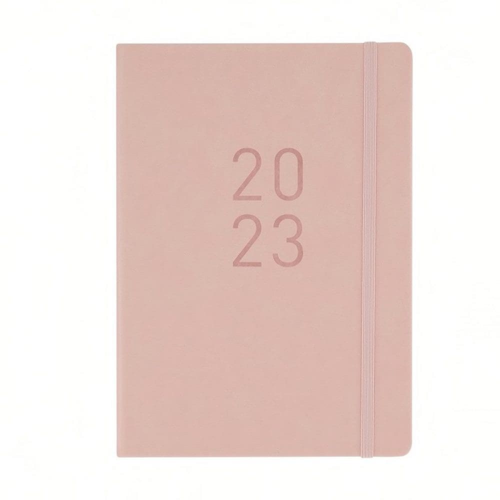 blush pink stylish diaries