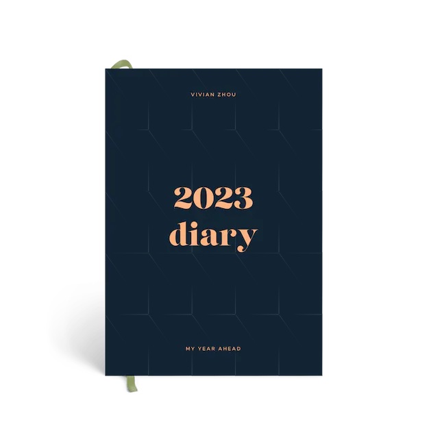 minimalist stylish diaries