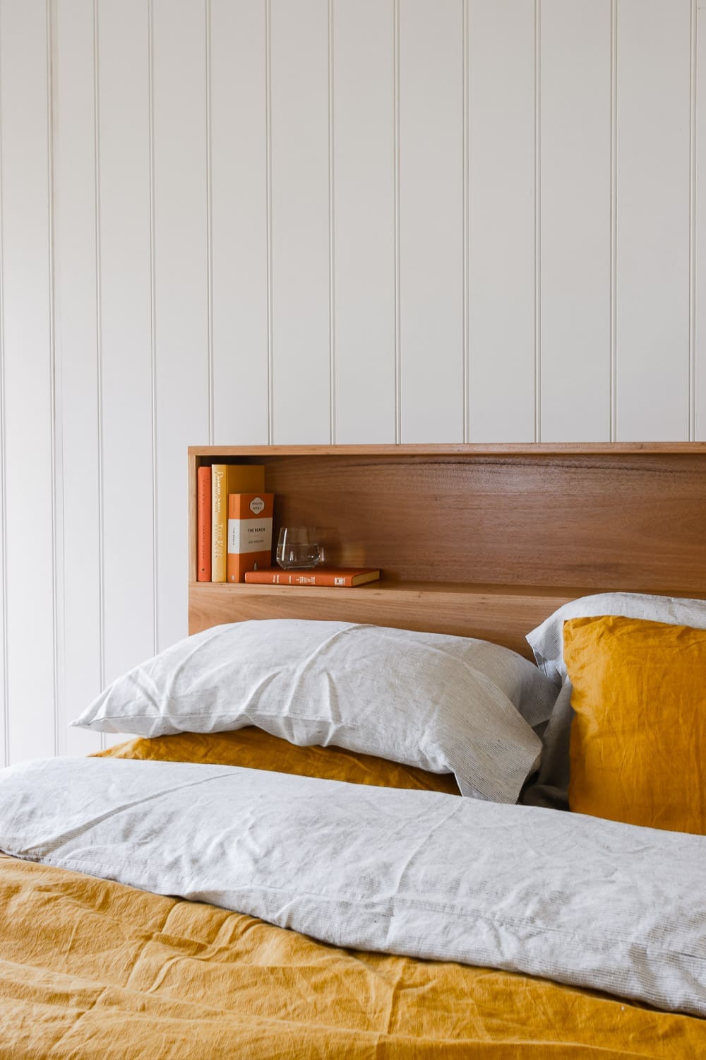 Bookshelf bedhead from Al + Imo