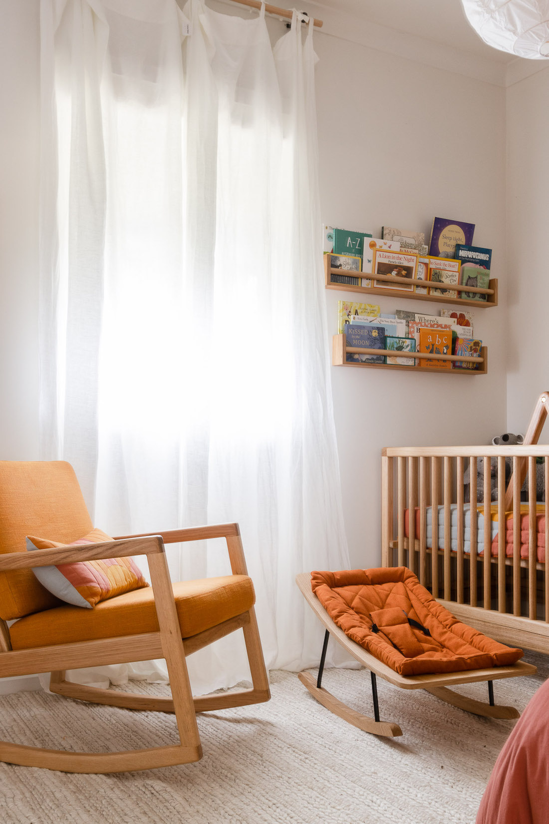 Nursery furniture pieces from Al + Imo