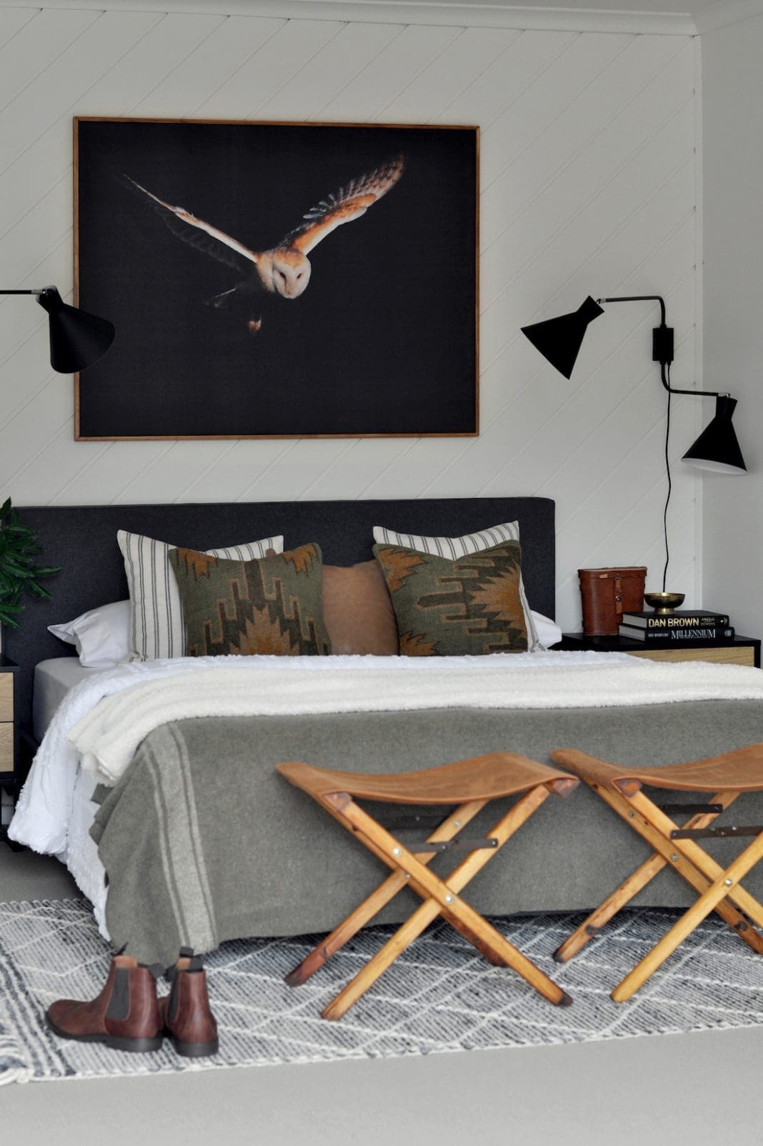 Styling a masculine bedroom: Men's bedroom makeover | Style Curator