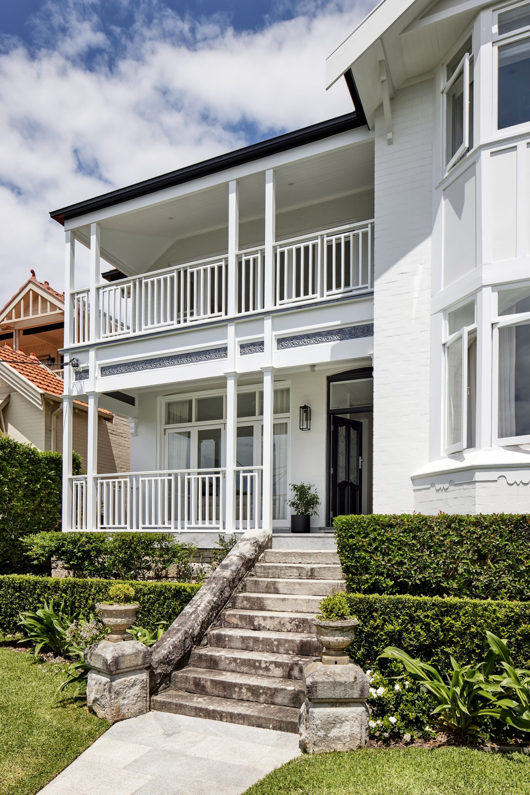 Mosman Residence III _ White house facade