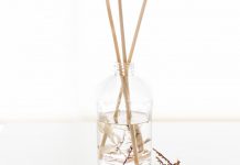 Homemade reed diffuser