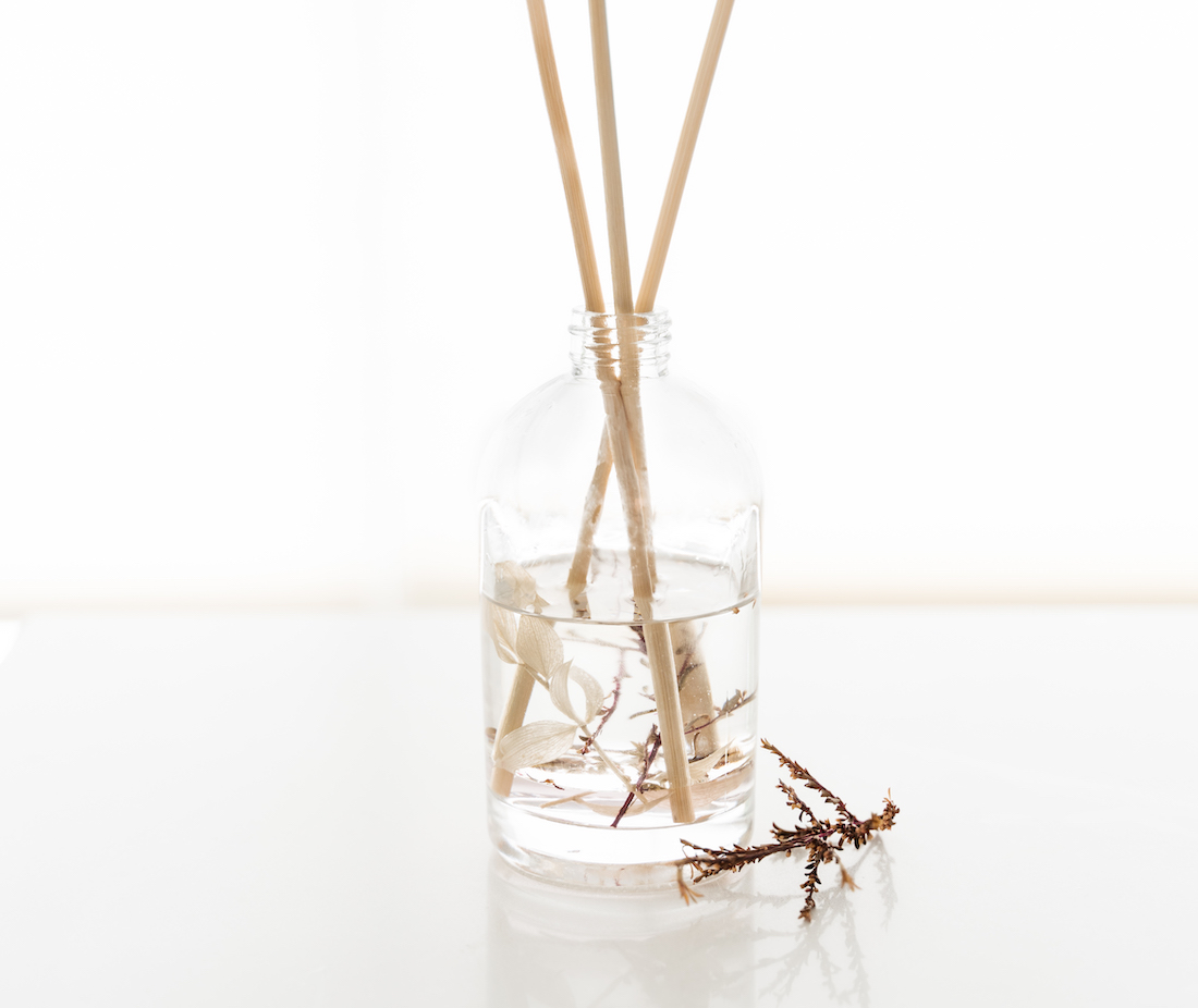 Homemade reed diffuser